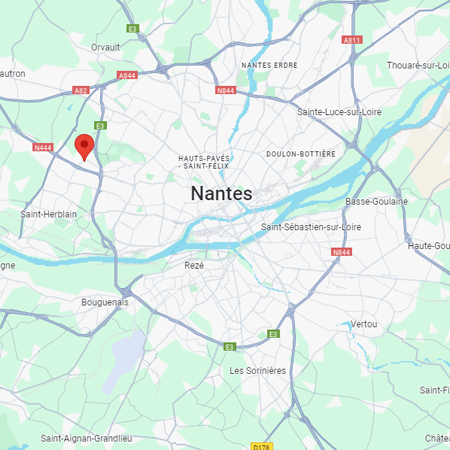 Map Nantes